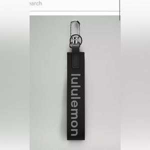 Lulu lemon never lost key chain
